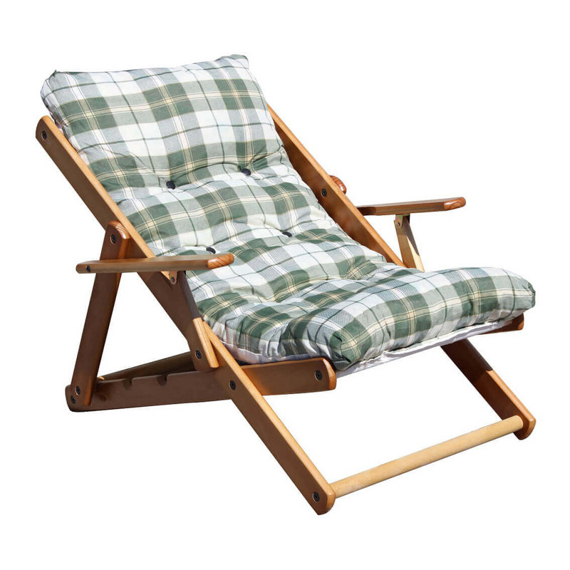 Yeats Reclining Deck Chair with Cushion