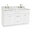 Ensemble de meuble-lavabo double 61 po Hamlet-759318130