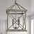 4 - Light Sand Lantern Pendant
