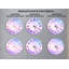 Horloge murale pastel en verre trempé ciel, horloge de style aquarelle, grande décoration murale, horloge décorative moderne, horloge silencieuse-751616867-751616864