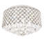 Plafonnier encastré 4 lumières Tiffany 14 po