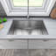 Sinber 32" x 19" Undermount Single Bowl Kitchen Sink with 304 Stainless Steel Satin Finish-72336593