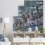 «Three Horses Courir en bord de mer», peinture-29489984-35111560
