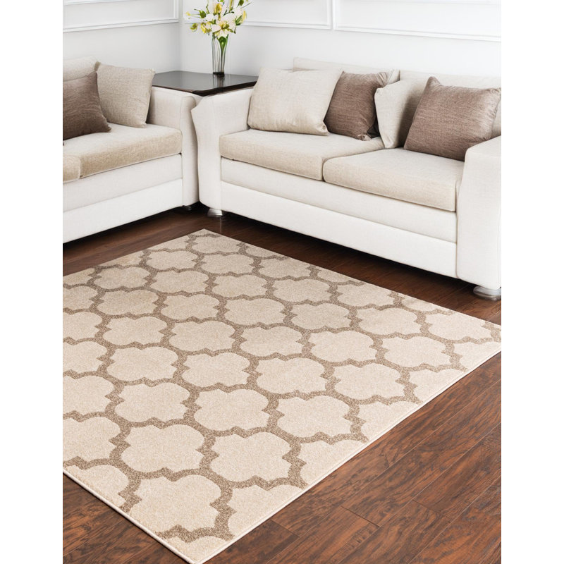 Molly Geometric Indoor Rug, Square 6'1"