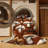 Washable Button Mushroom Vegetables Area Rug-1350078099