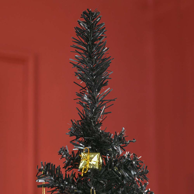 Arbre de Noël artificiel avec 390 branches réalistes et support en plastique