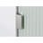 Aurora 30 in. x 58.25 in. Frameless Fluted Radius Single Fixed Bath Panel-66343105-66343106