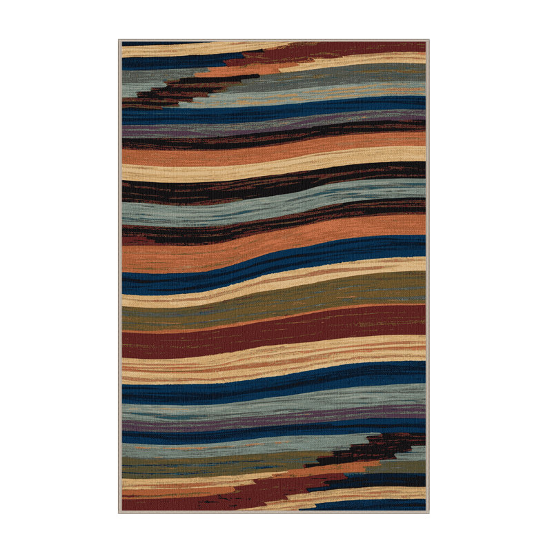  Tapis lavable Painted Hills Southwestern, Rectangulaire 3 pi x 5 pi