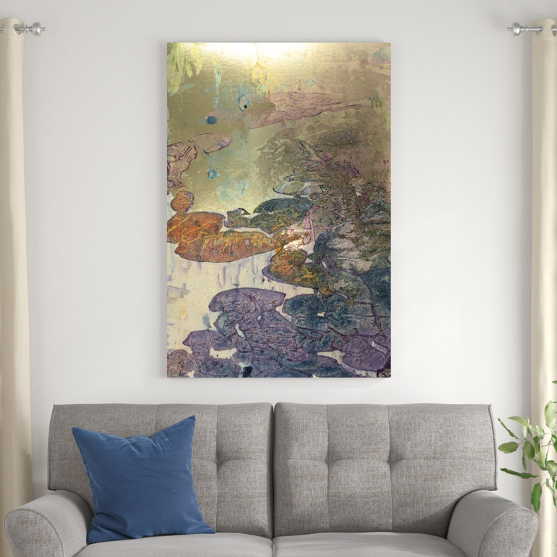 Paysage de Monet III, H 48 po x l 32 po