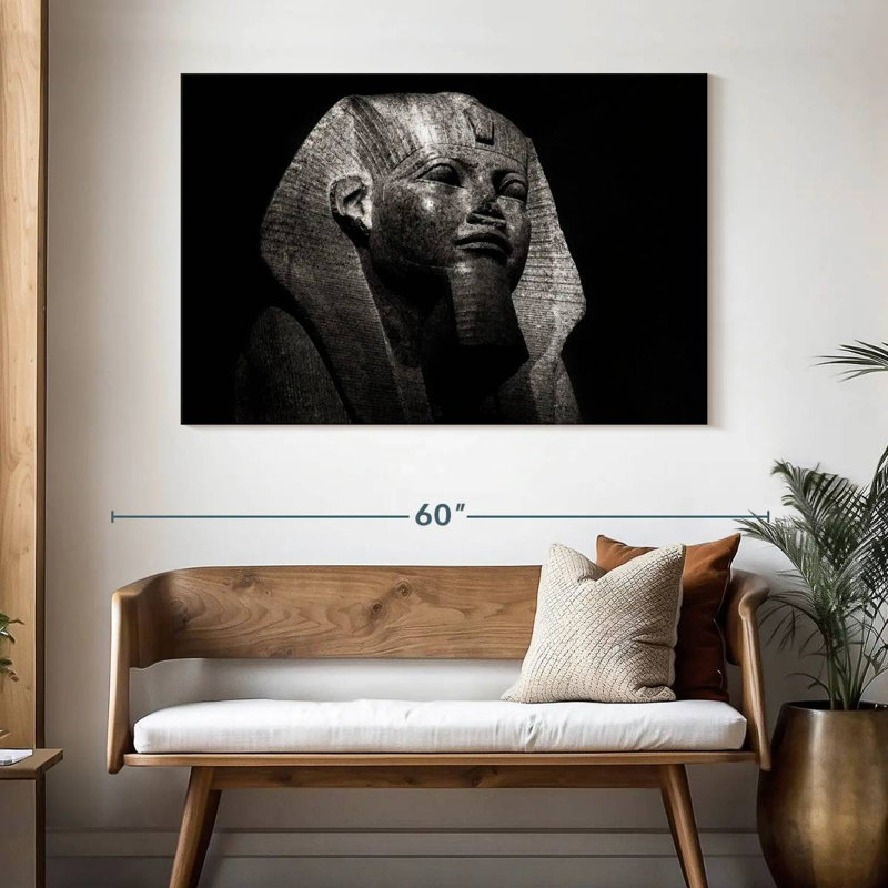 Brampt Closeup Black Sphinx, 32" H x 48" W