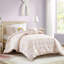 Édredon en coton pour lit simple / simple TG, rose, avec rembourrage, - nettoyage en douceur 4Pcs TG rose avec rembourrage et motif-125564325