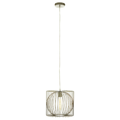 Midwest 1 - Light Silver Square/Rectangle Pendant