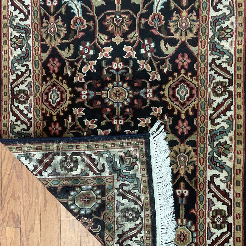  Handmade Kashan Wool Rug