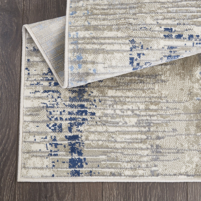 Tavernia Abstract Indoor Rug, Runner 1'8" x 7'2"