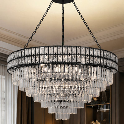 Lustre empire en cristal Imma