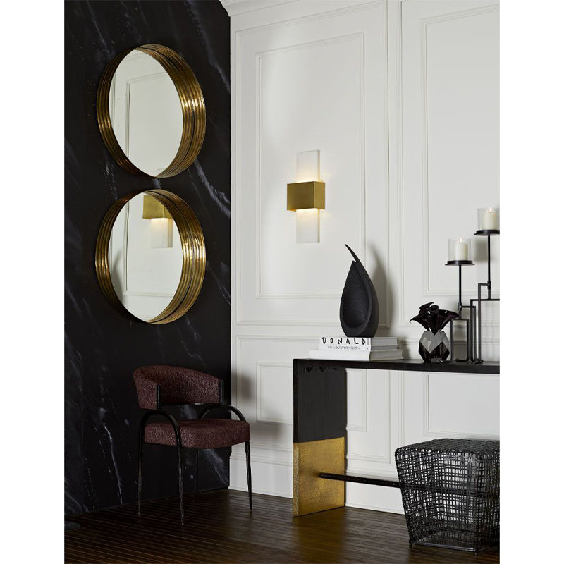 Bahati Armchair, Bordeaux Chenille