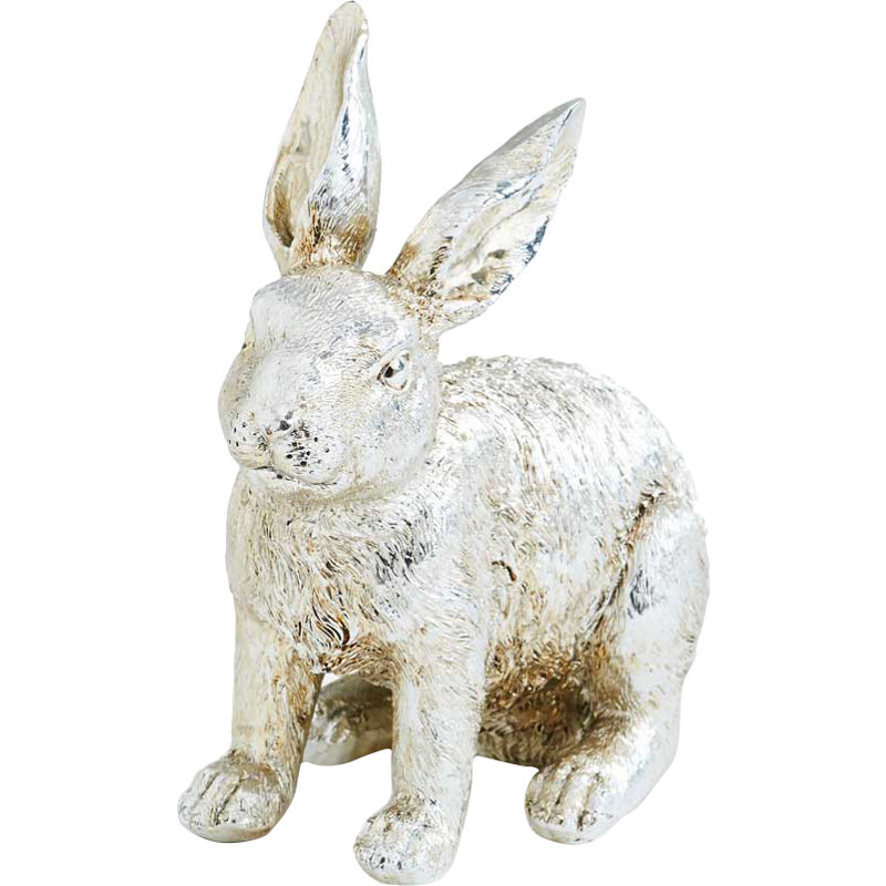 Statue de lapin accroupi
