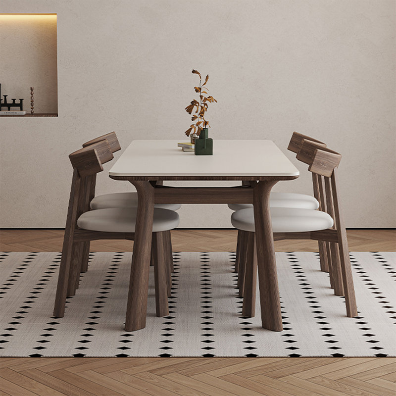 Ensemble de table de salle à manger 6 personnes, H 29,53 po x L 62,99 po x l 31,5 po