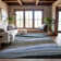 Premium Machine Washable Wayne AMF1098 Swirls Rug