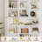 76.1''H 6-Tier Standard Bookcase, Cube Bookcase-2084150547