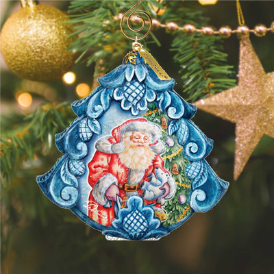 Derevo 3'' Handmade Photo Ornament