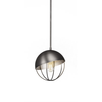 Oryana Neo 1 Light Pendant Shown With Antique LED Bulb