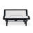 Adjustable King Bed Base In Grey Metal With Zero - Head And Foot Articulate Easily, Memory Buttons, Wireless Control Settings, Remote-68432593
