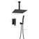Square Complete Shower System With Rough-In Valve