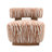 Tilton Zebra-Stripe Chenille Accent Chair-1248933954