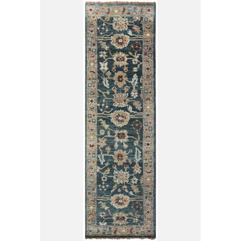 Area Rug in Green