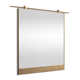 Hutton Metal Flat Wall Mirror