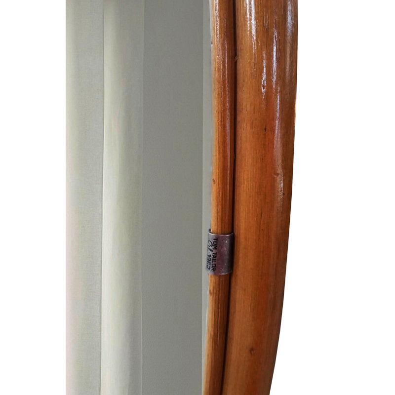 Sushmita Rattan Flat Wall Mirror
