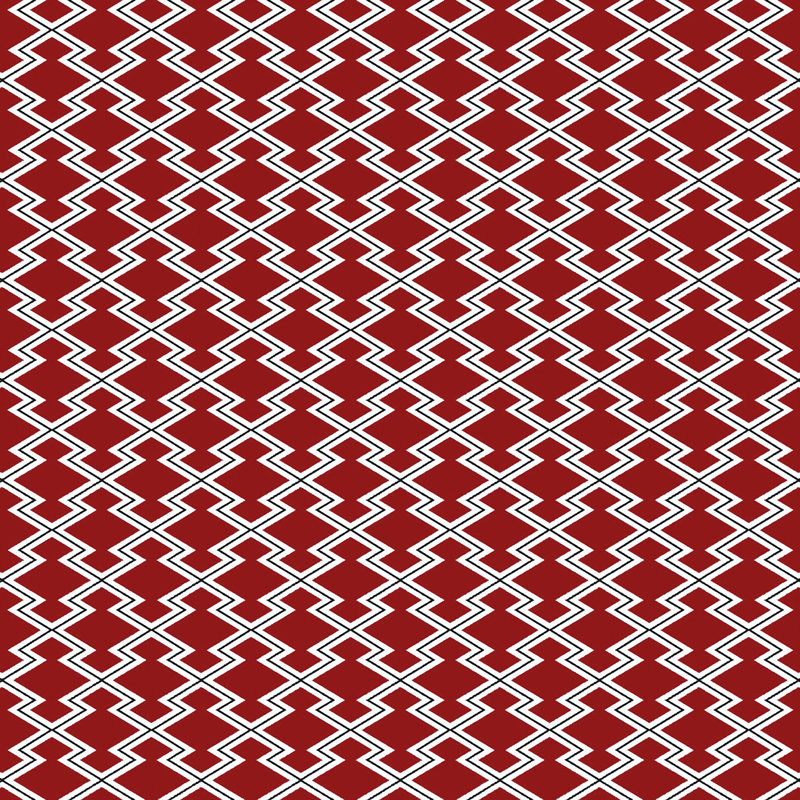 Japon Hayami 100% Cotton Performance Fabric, Rojo