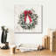 «Titmouse Christmas Wreath» par Lori Deiter, art mural sur toile-1244883079