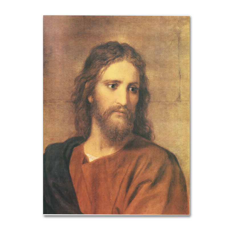 «Christ at Thirty-Three», reproduction sur toile tendue, H 47 po x l 35 po