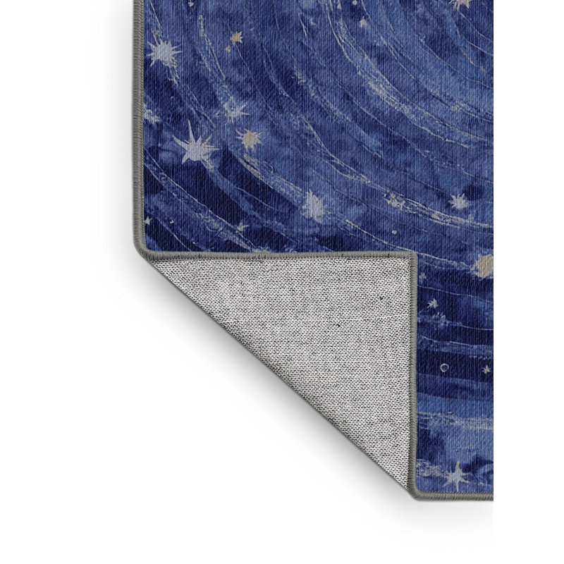 Tapis gris lavable à la machine, Rectangle 6 pi x 9 pi
