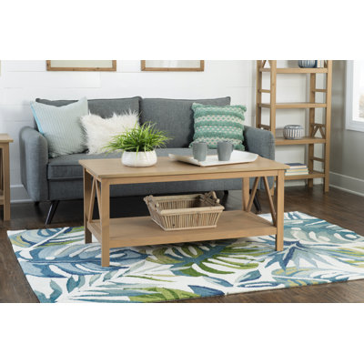 Table basse à 4 pieds avec rangement Soule