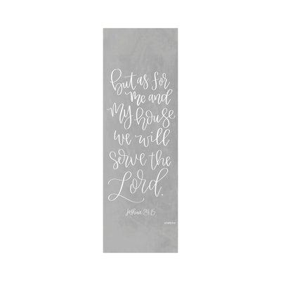 Serve The Lord by Imperfect Dust - Wrapped Canvas Panoramic Print