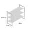 12 Pair Stackable Shoe Rack