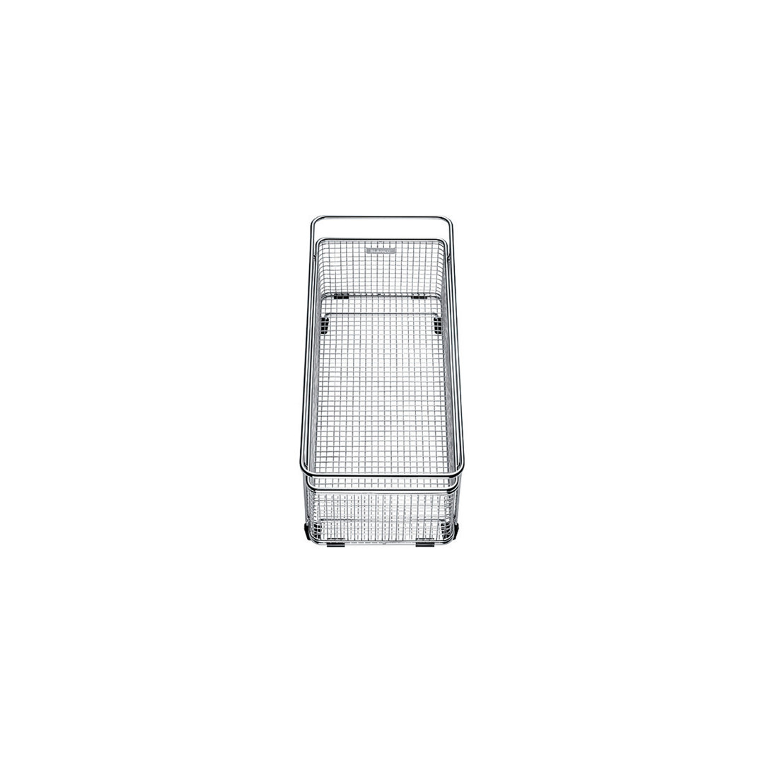 Precis Mesh Basket - Stainless Steel Blanco