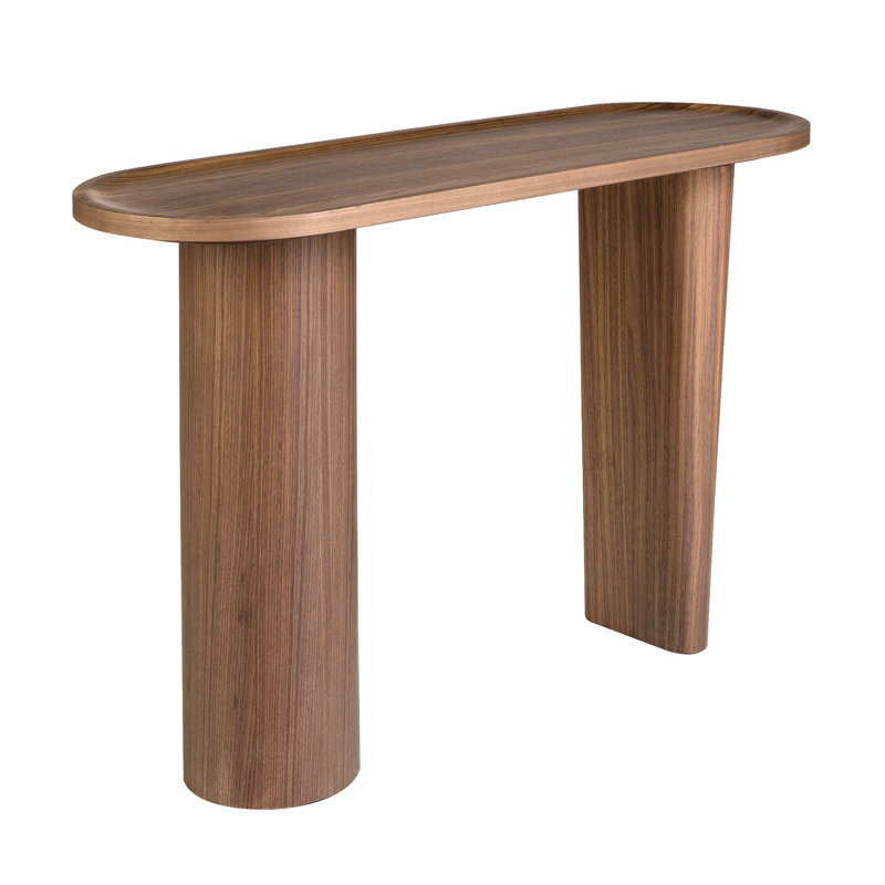 40cm Solid Wood Top Console Table