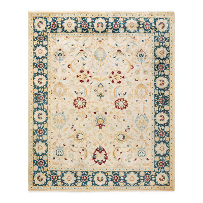 Classic One-of-a-Kind 8'1" x 10' Hand Knotted Area Rug