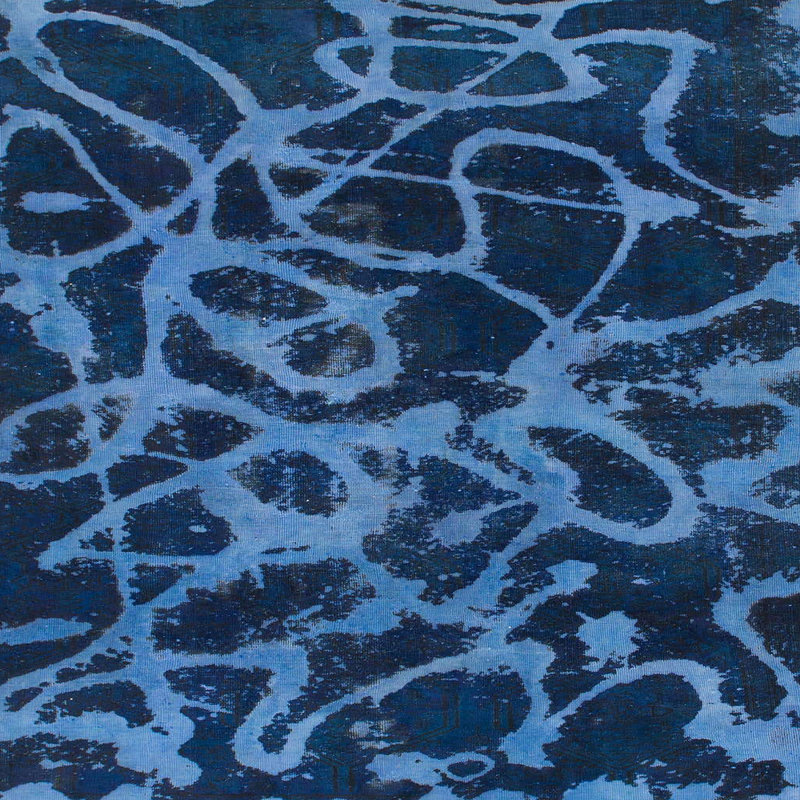 Tapis abstrait moderne 1124, Carré 3 pi