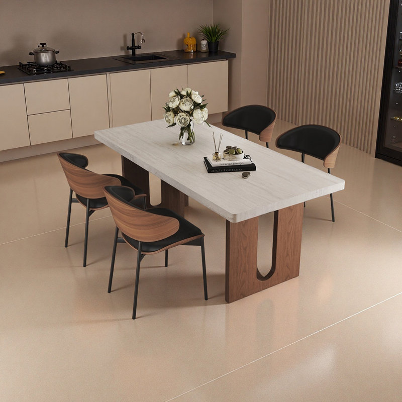 Table de salle à manger Sturminster, 7 pièces : table, 6 chaises, H 30,31 po x l 70,86 po x P 31,49 po
