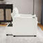 Upholstered Square Arm Tufted Cushion Accent Convertible Chair-628566600