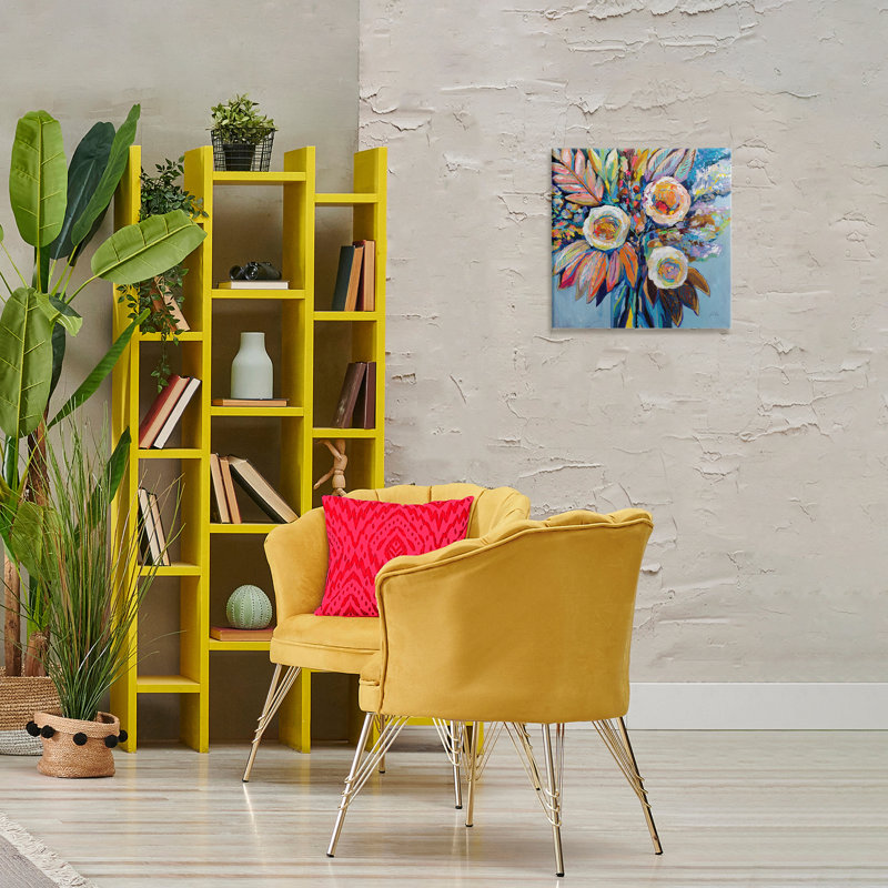 «Wonderment Bold Bouquet» par Jeanette Vertentes, H 17 po x l 17 po
