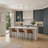 Single Pendant with Cylinder Glass Shade