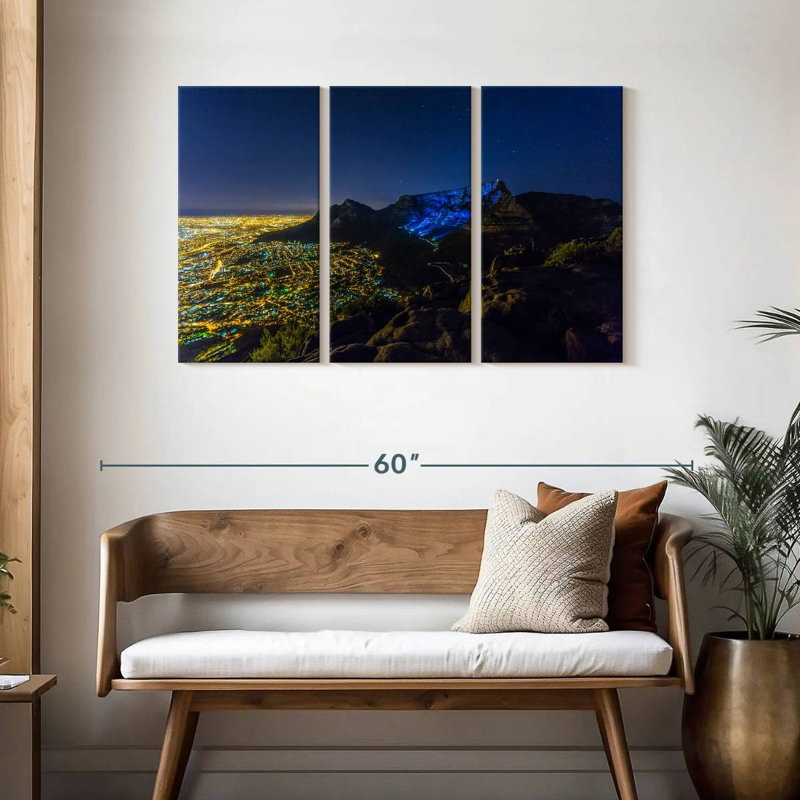 Sebbie Cape Town Evening, 28" H x 45" W