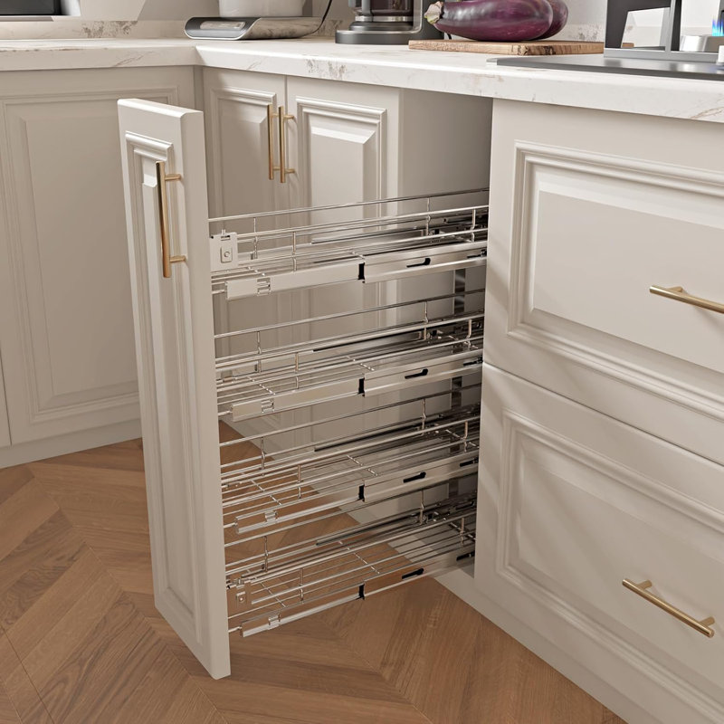 Narrow Pull Cabinet Storage Box