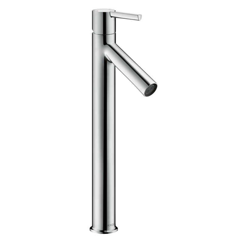 Starck 15.38" Single Hole Bathroom Faucet, Chrome